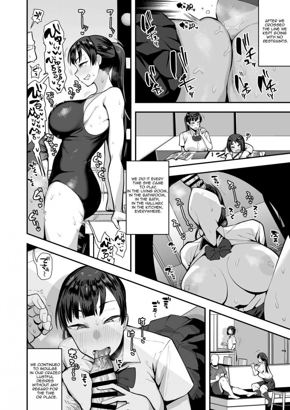 Hentai Manga Comic-Imouto no Tomodachi ga Dosukebe Taishuu Fechi Sugite, Inkya no Ore to Kikenbi Nakadashi Hamemakuri-Read-34